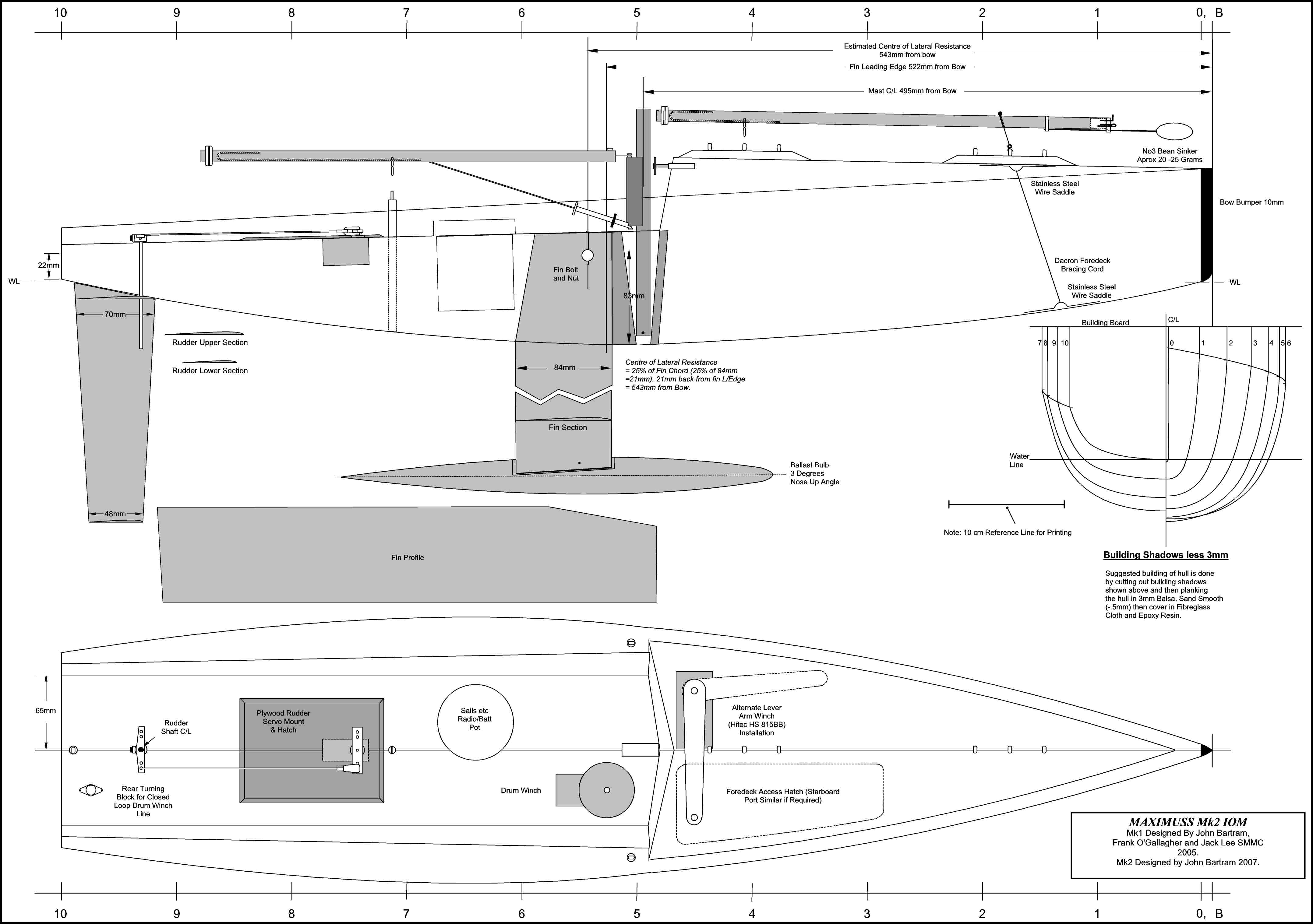 Free Iom Yacht Plans – Boat plan download